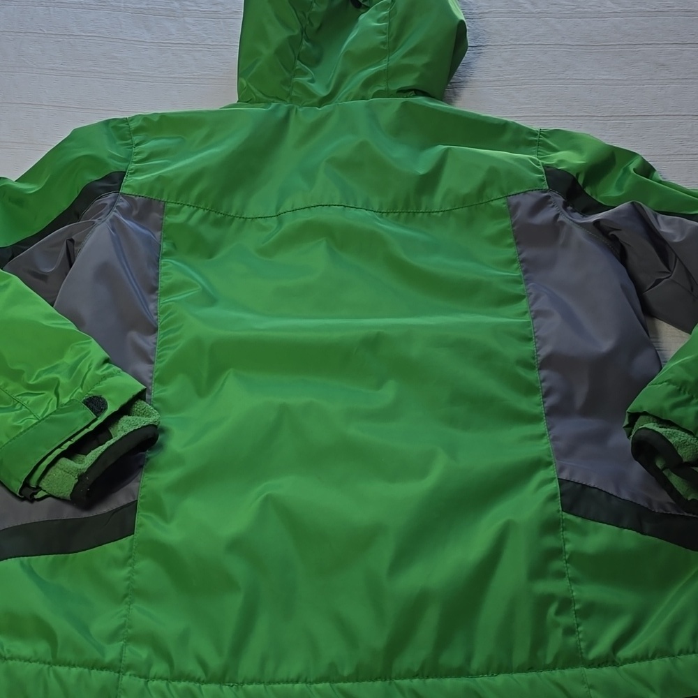 Lands' End Boys Hooded Light to Mid Weight Winter Jacket | Size Small 8 - Picture 12 of 13